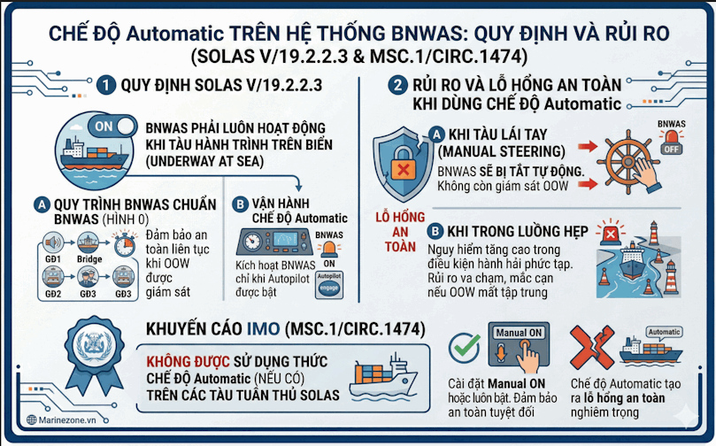 Chế độ Automatic của BNWAS