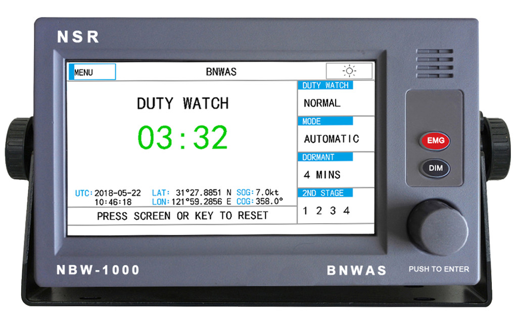 Cài Đặt Chế Độ Manual ON máy BNWAS NBW-1000 -MarineZone