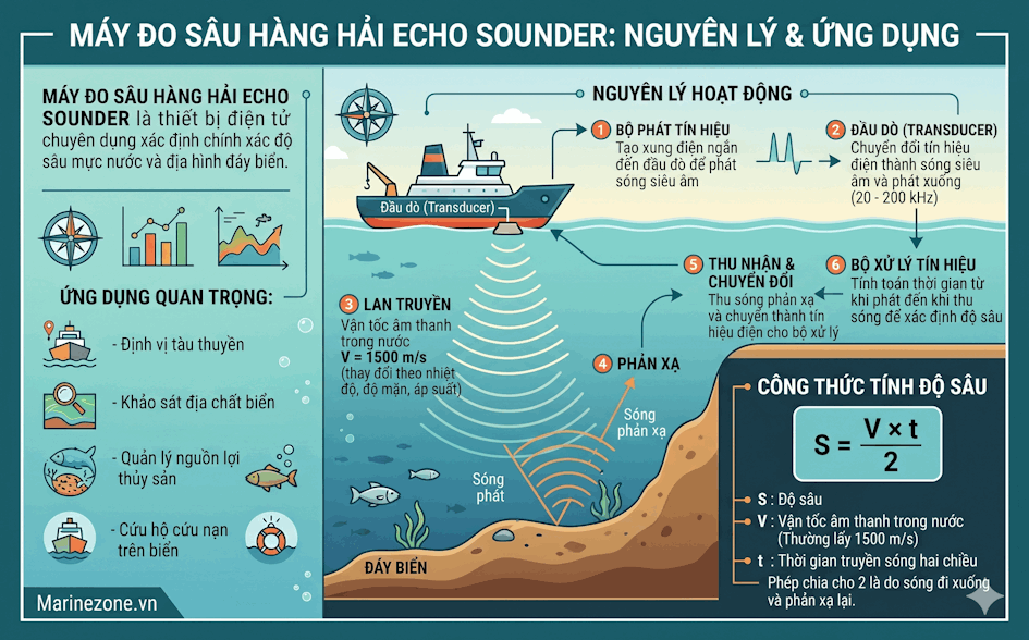 Nguyên lý máy đo sâu