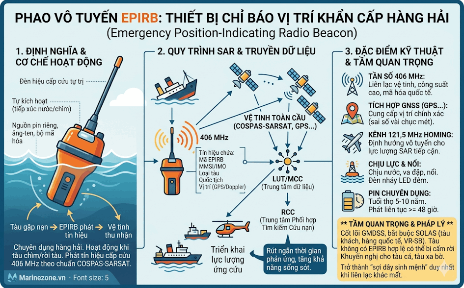 Khái niệm EPIRB