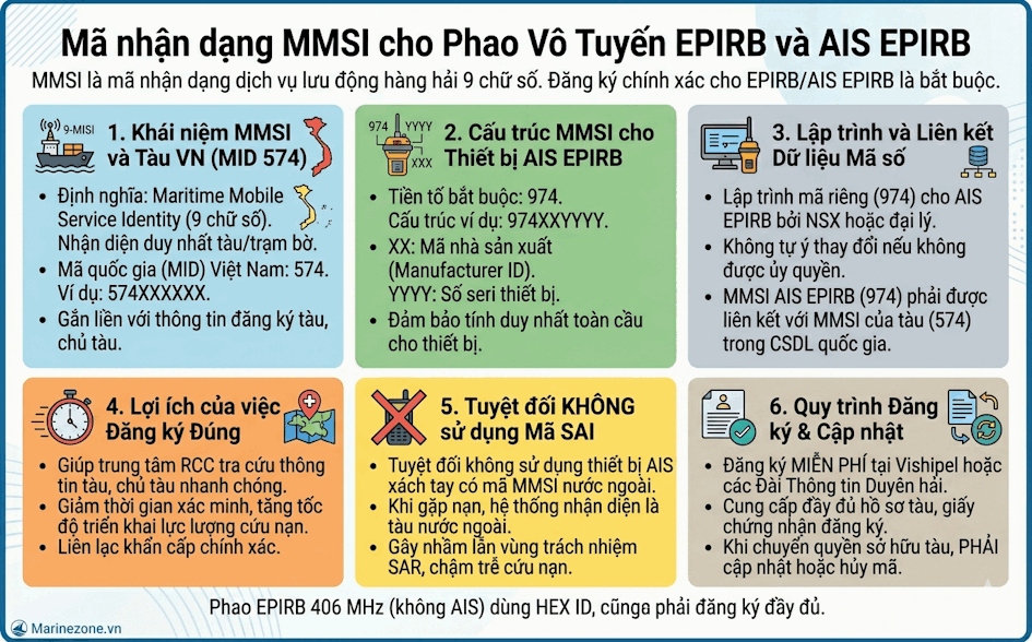 Mã nhận dạng của EPIRB