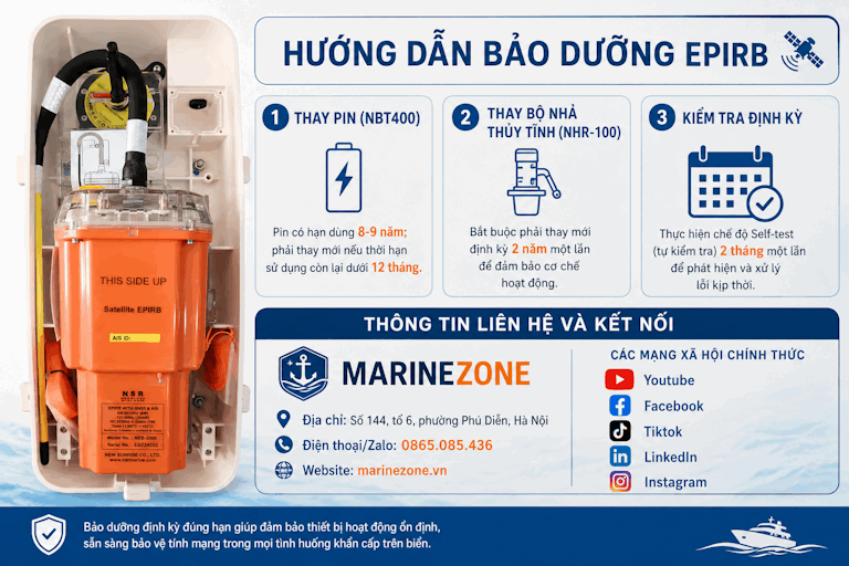 Bảo trì và kiểm tra định kỳ thiết bị NEB-2000 