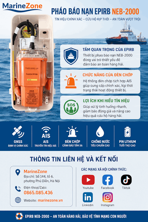 Hiểu tín hiệu đèn chớp NEB-2000