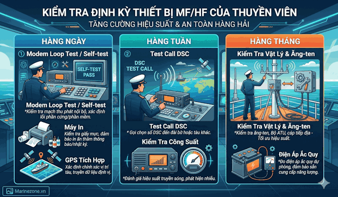 Kiểm tra định kỳ MF/HF