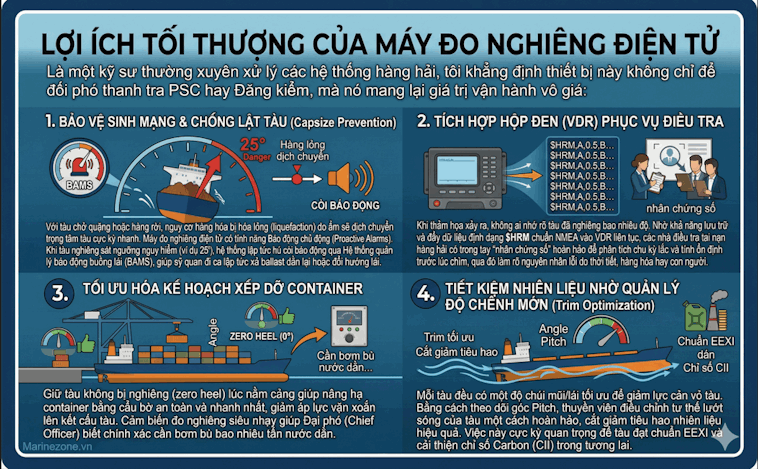 lợi ích máy đo nghiêng điện tử