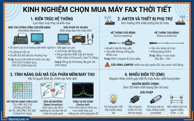 Kinh nghiệm chọn mua Weather Fax