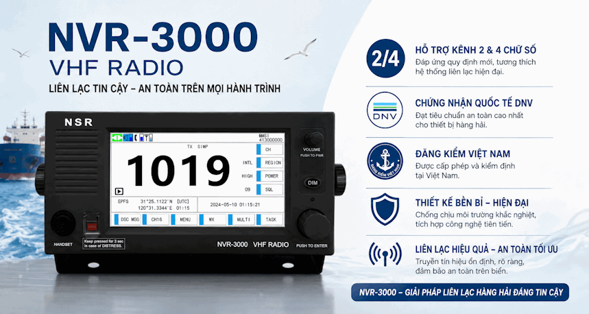 Đặc điểm nổi bật của VHF DSC