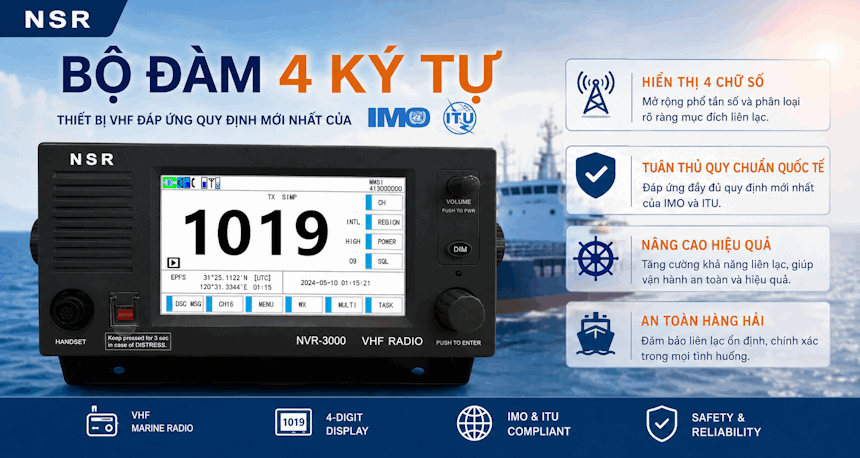 Hiểu rõ về bộ đàm 4 ký tự cho tàu