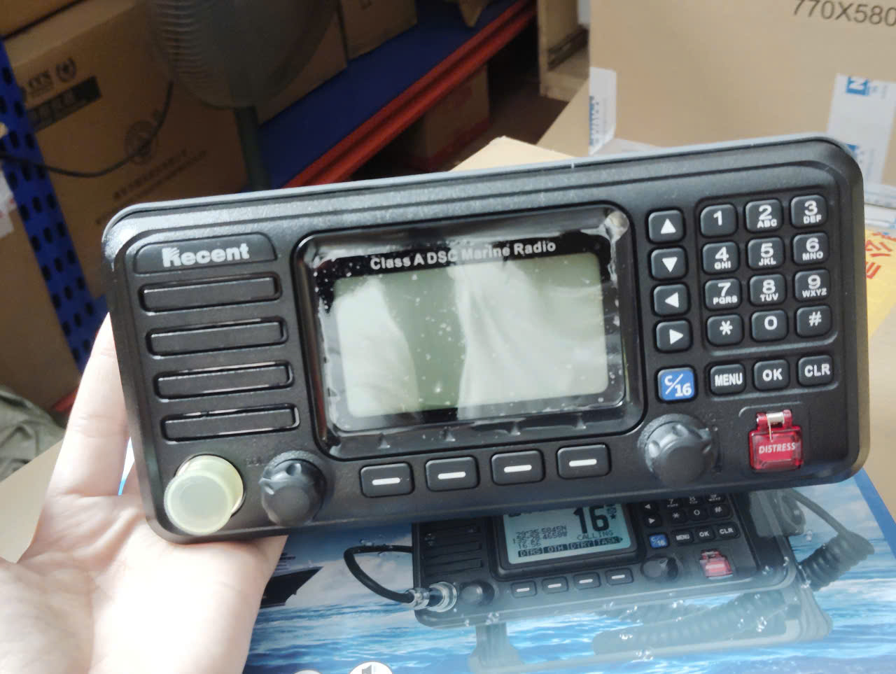 thiết bị VHF DSC hàng hải