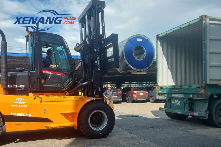 Khả năng nâng hàng hóa có tải trọng nặng vượt trội của xe nâng dầu 16 tấn Hangcha