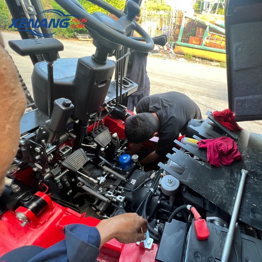 Cấu tạo của xe nâng địa hình Hangcha đảm bảo sự bền bỉ, hoạt động năng suất